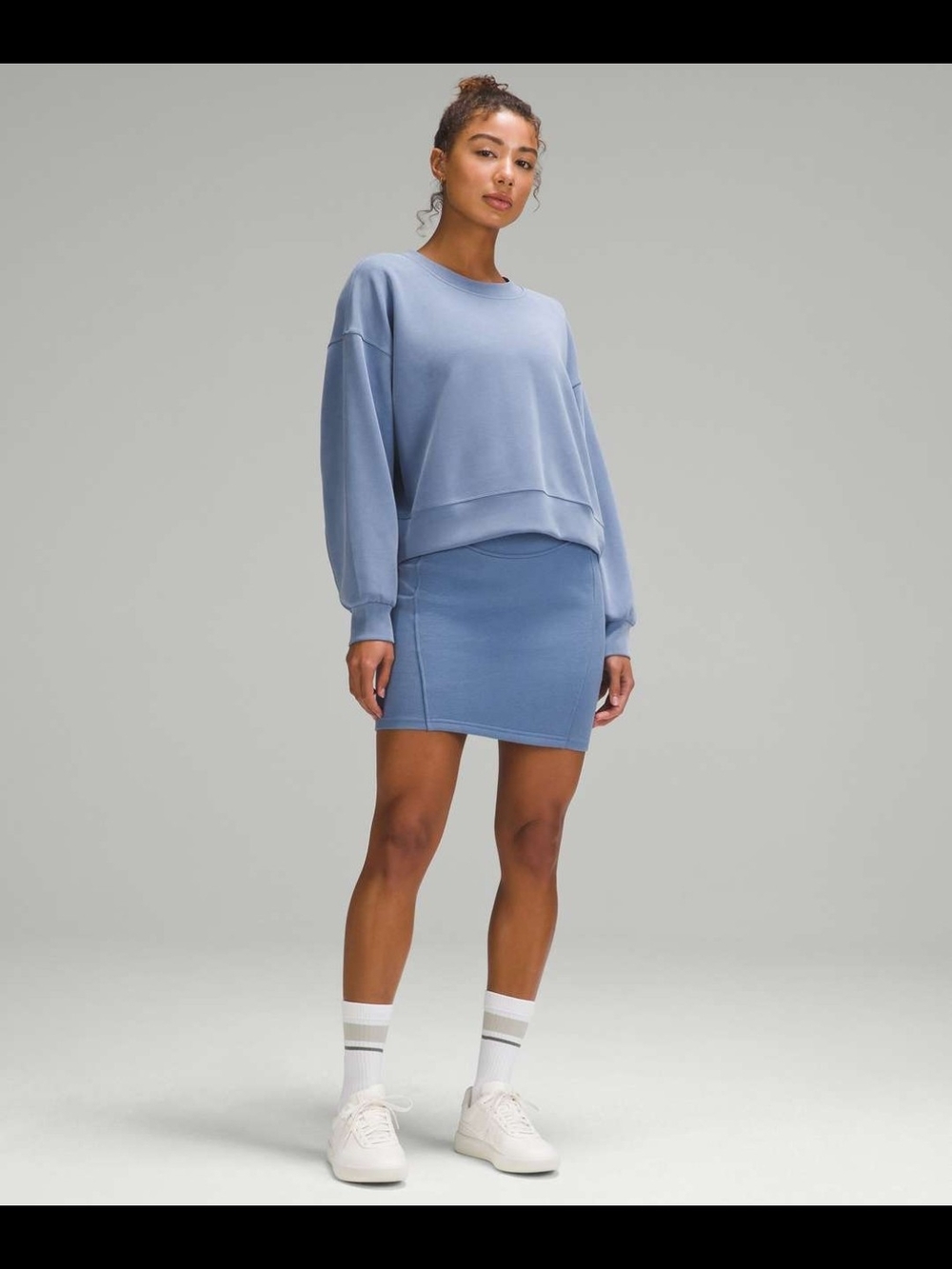 Lululemon Scuba High-Rise Mini Skirt – Oasis Blue | Size Large